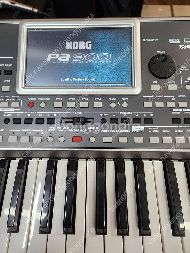 코르그 pa900올겐. 한국형리듬 탑제--0