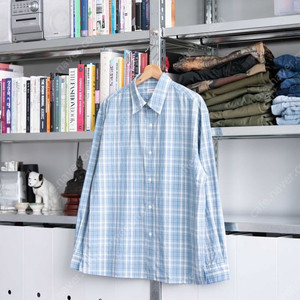 에브리원(everyworn) 에브리데이 오버사이즈 셔츠 라이트 블루