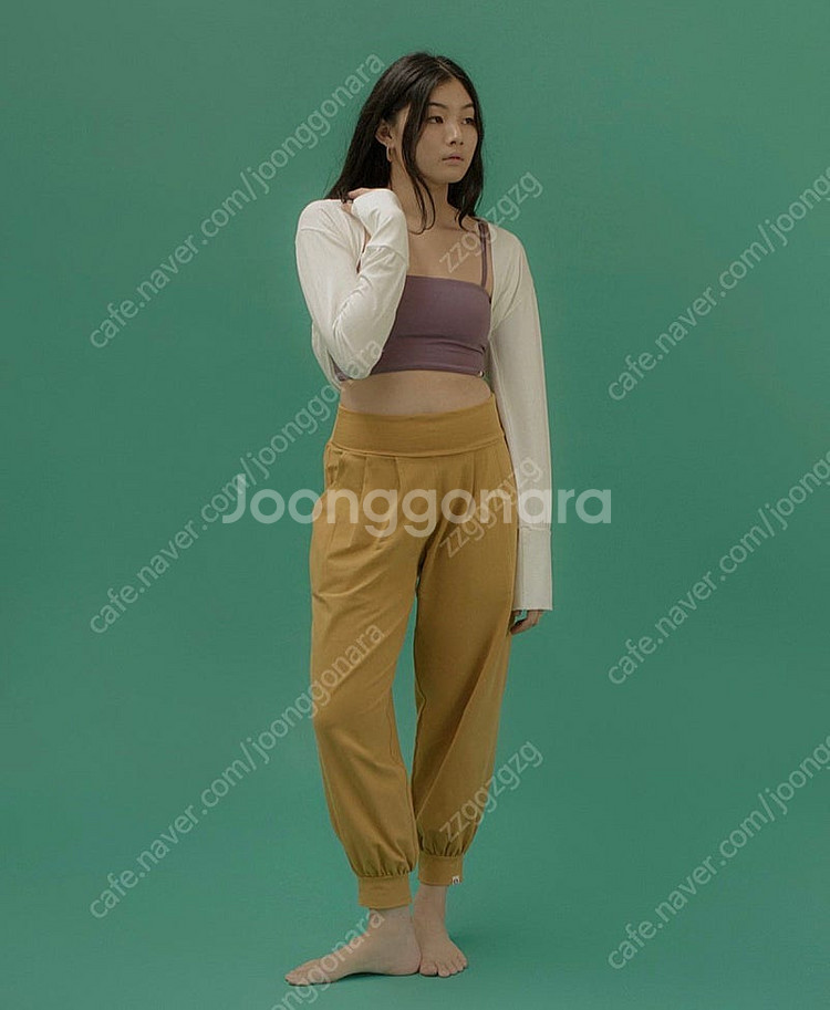 부디무드라 볼레로 (그린,화이트)--1