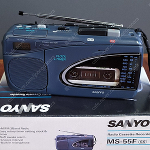 산요 SANYO 라디오 카셋트 MS-55F.