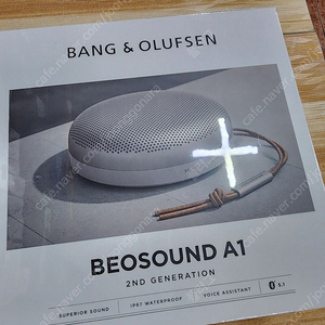 정품 뱅앤올룹슨 Beosound A1 2세대 스피커 미개봉 팝니다