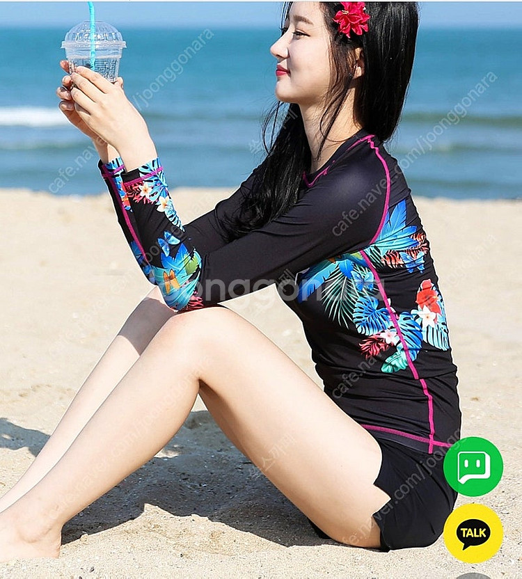 조이할리 여성 카렌 래쉬가드 상의 S(55)새상품--1