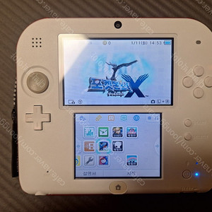 2ds 식빵 포켓몬x 에디션 흰색 판매합니다