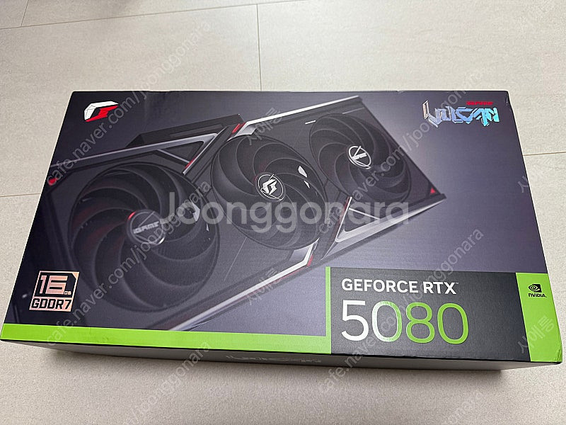 RTX5080 불칸 블랙 판매합니다[대전]--0