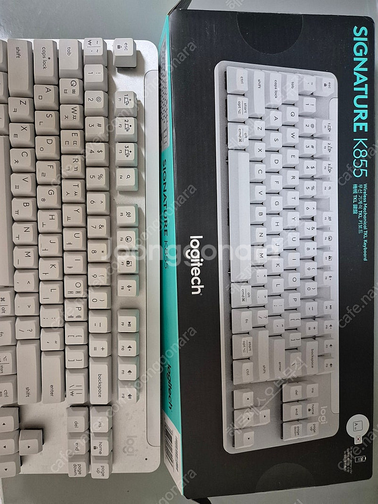 (미사용 박스풀)로지텍 기계식키보드 k855--0