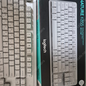 (미사용 박스풀)로지텍 기계식키보드 k855