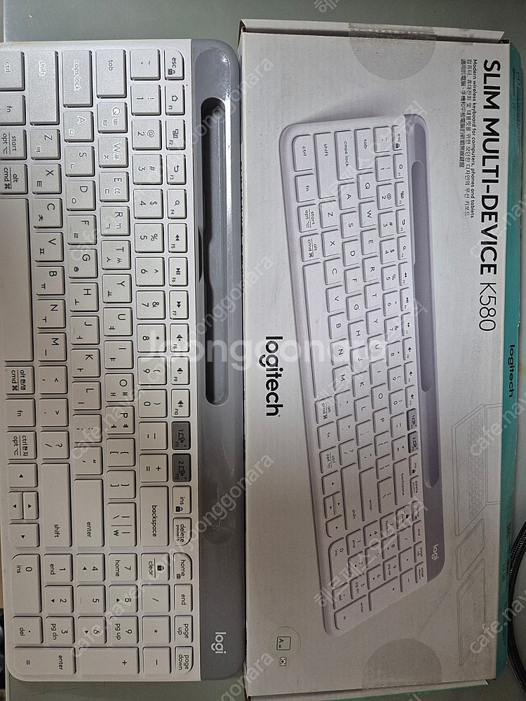 (미사용 박스풀)로지텍 기계식키보드 k855--1