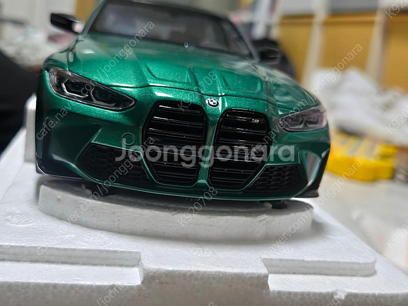 1:18 미챔 F80 M3 맨섬그린 무하자 다이캐스트팝...--3