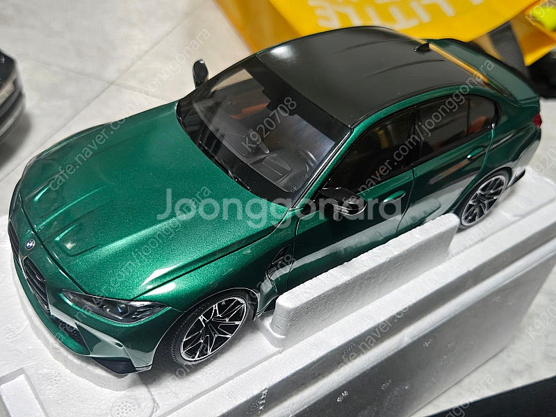 1:18 미챔 F80 M3 맨섬그린 무하자 다이캐스트팝...--4