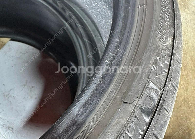 벤츠 카브리올레 미쉐린런플렛 썸머타이어 3개--5