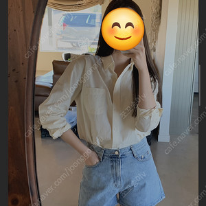 원로그 테즈숏데님 중청 라지사이즈 팝니다