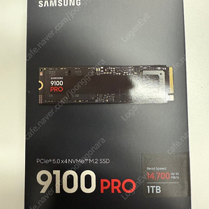 삼성전자 9100 PRO M.2 NVMe 1TB 미사용품