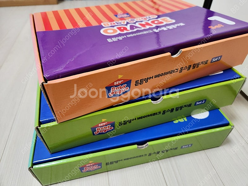 튼튼영어 베이비리그 오렌지 그린 터치앤플레이 택포--2