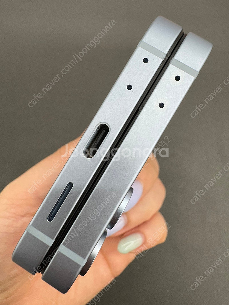 [대전중고폰] 367537 갤럭시Z플립6 블루 256G...--5