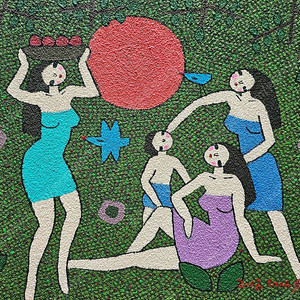 김길상 석채화
