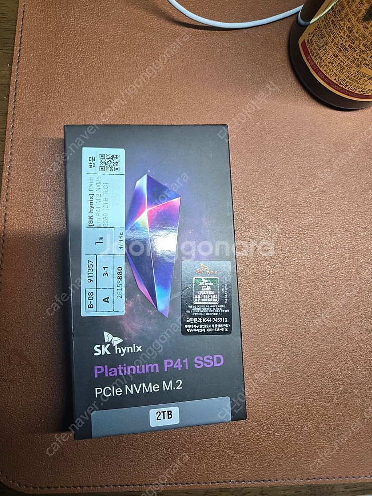 p41 2tb 미개봉 정품 판매합니다 m.2 ssd--0
