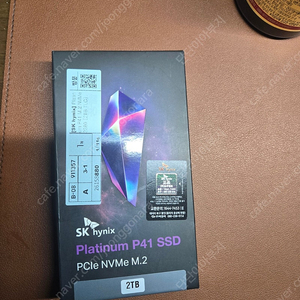 p41 2tb 미개봉 정품 판매합니다 m.2 ssd