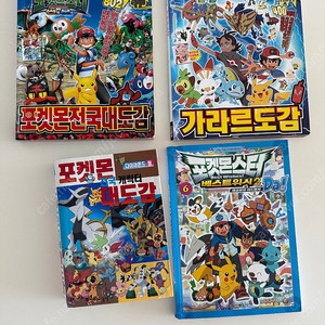 포켓몬스커 가라르도감 전국대도감 등