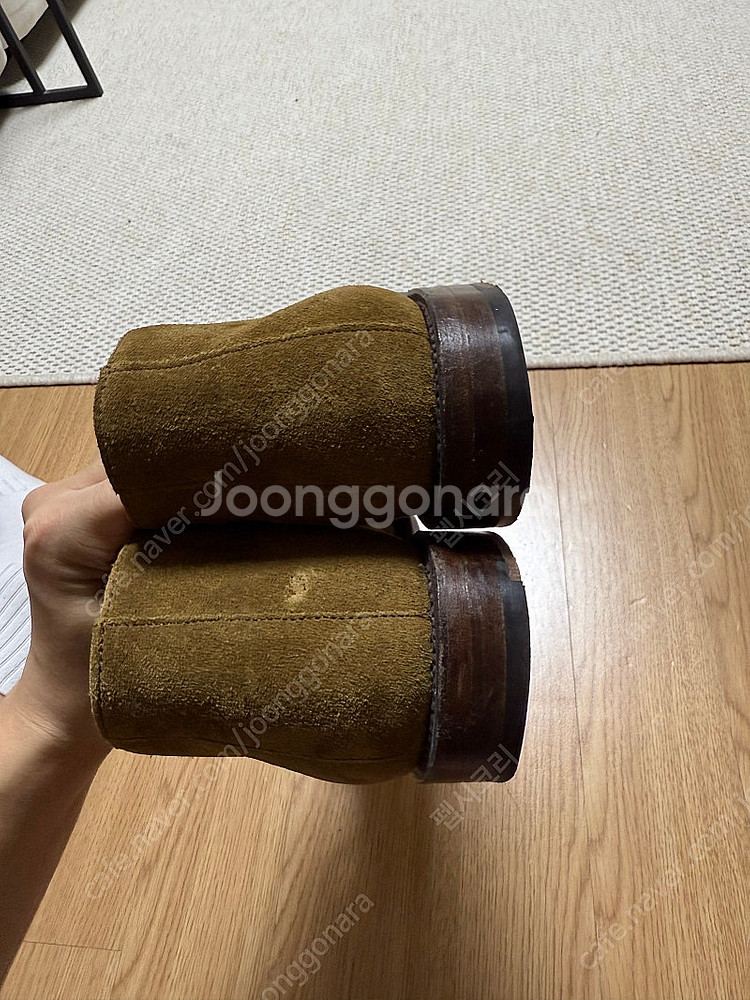 NPS 처카부츠 탄 컬러 UK7사이즈--3