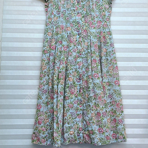 bcbg> 플로럴 프린트 면 롱원피스