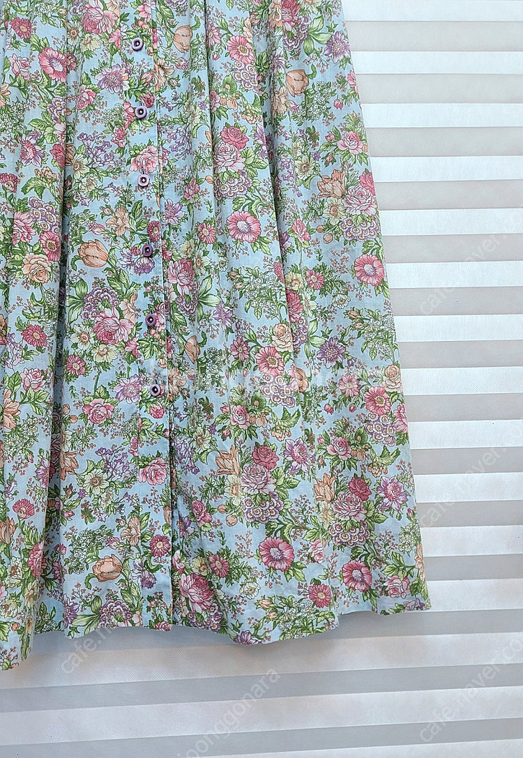 bcbg> 플로럴 프린트 면 롱원피스--2
