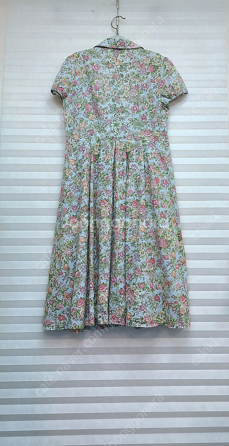 bcbg> 플로럴 프린트 면 롱원피스--4
