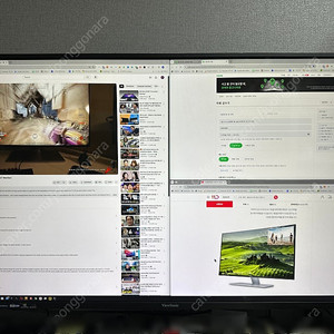 뷰소닉 vx4380 무결점 버전 4k uhd 43인치 모니터 IPS