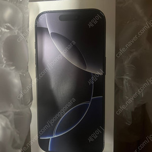 아이폰16 pro 자급제 256gb 블랙티타늄