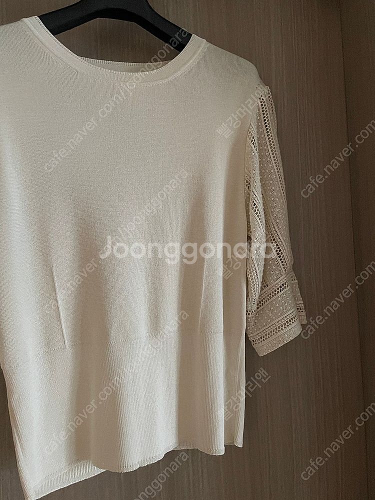 타임 니트 블라우스_한섬, 마인, 더캐시미어, 래트--4