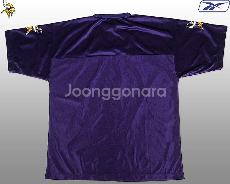 NFL Minnesota Vikings 풋볼져지 M(100)/L(105-110) 정품Reebok Made in Ko...--3