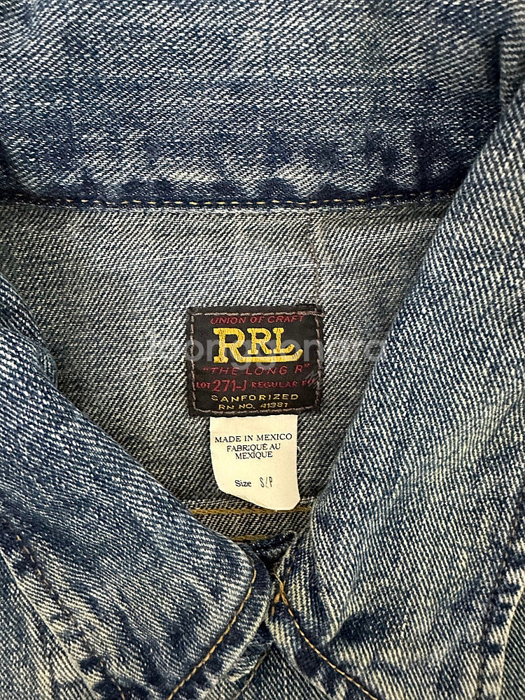RRL LOT271 리랜드워시 S/M사이즈--1