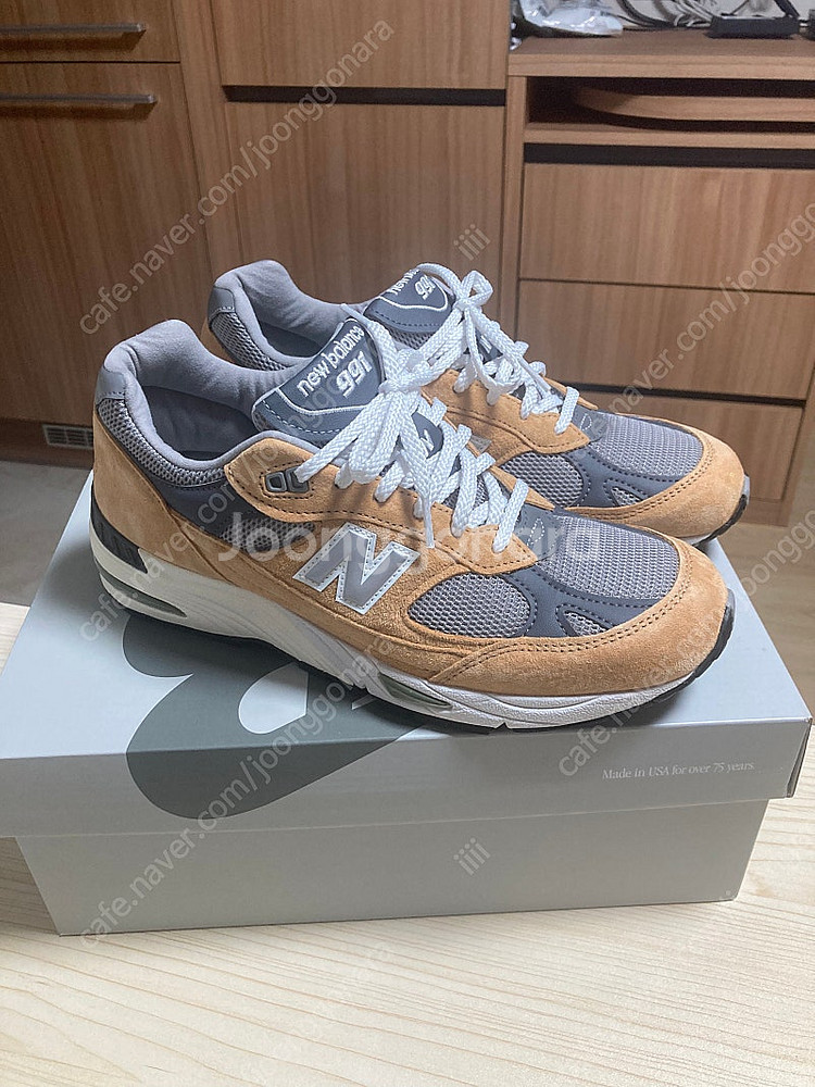 뉴발란스 991 UK 탄그레이 265 사이즈. 990 ...--0