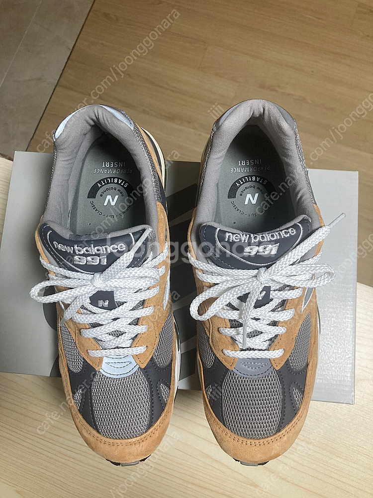 뉴발란스 991 UK 탄그레이 265 사이즈. 990 ...--2