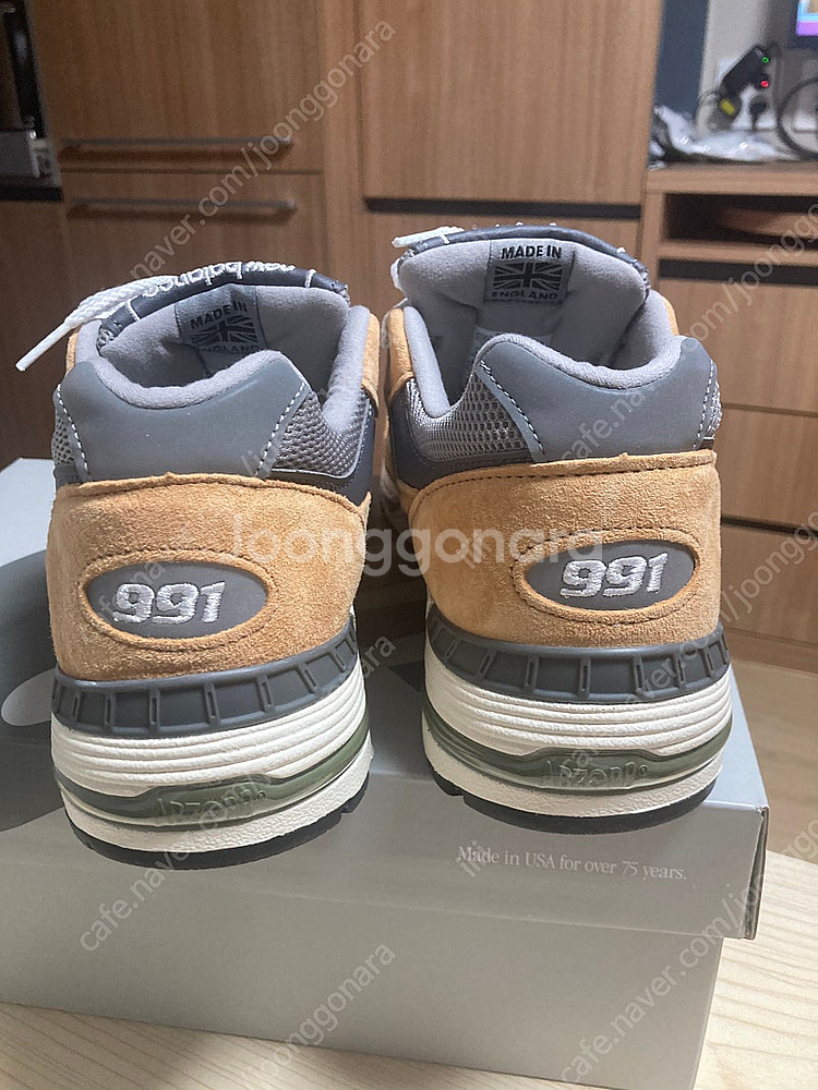 뉴발란스 991 UK 탄그레이 265 사이즈. 990 ...--3