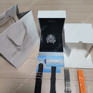 세이코 SKX007 + 브레이슬릿, 러버밴드 등