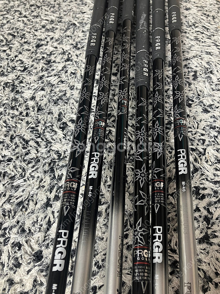 (명불허전) PRGR TR500 (5-p) 후부키 카본 아이언--6