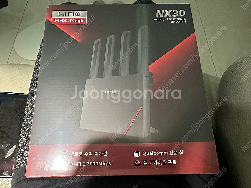 새제품 H3C Magic NX30 와이파이 공유기--0