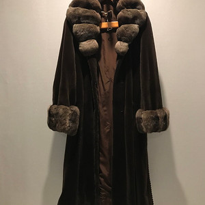 친칠라 롱롱 밍크코트