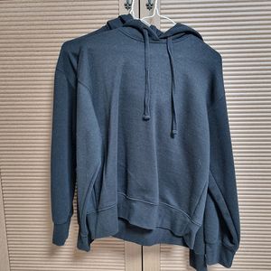 [2개세트] ZARA 자라 검정 블랙 기모 기본 후드티