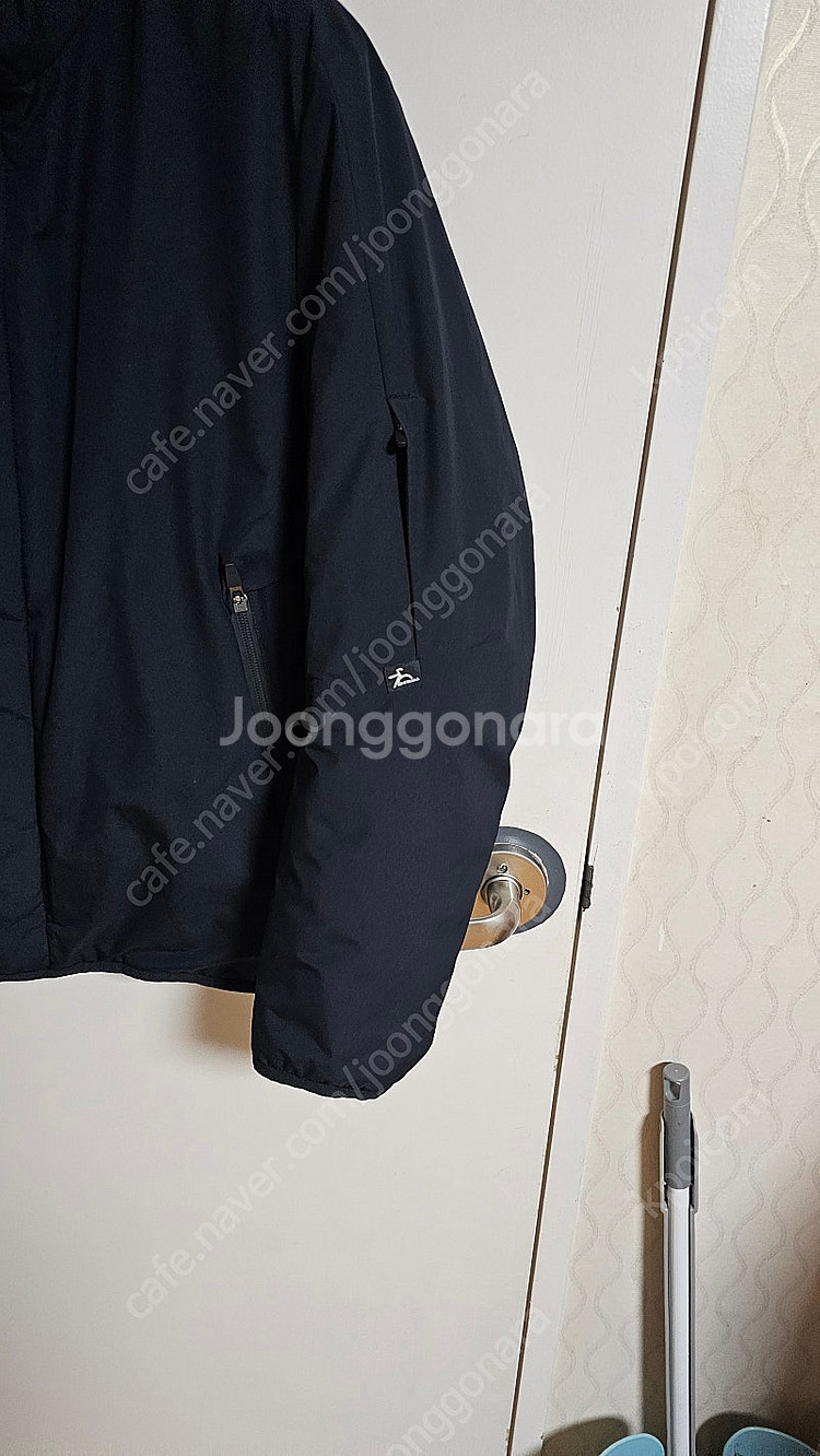 빈폴 멘 리버시블 퀼티 블루종 점퍼--4