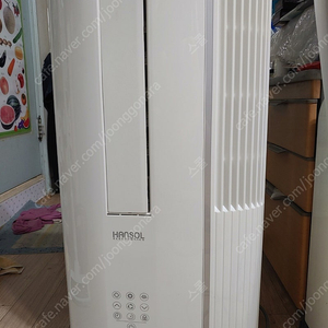 한솔 창문형에어컨(HSW-7720KR) 수리용 부품으로 사용하실 분이나 가스 충전해서 사용하실 분