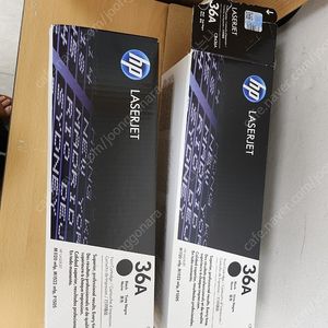 HP 정품 36A cb436a 프린터 토너 새상품
