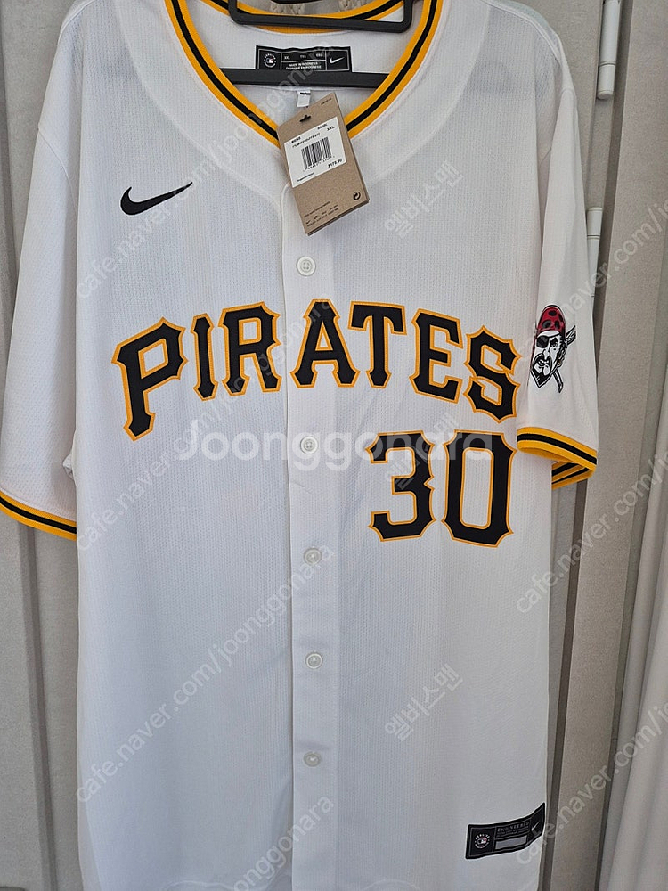 나이키 MLB 베이퍼리미티드 피츠버그 스킨스 유니폼 져...--1