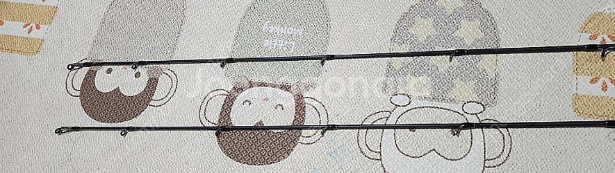 외수질, 광어다운샷 용 로드와 웜 여러개 판매해요--3