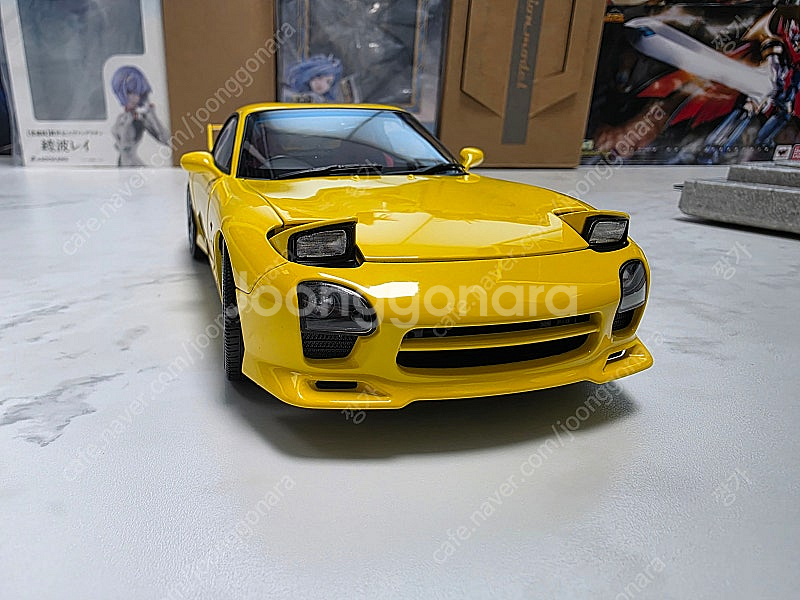 폴라마스터 MAZDA RX-7 다이캐스트 1/18--8