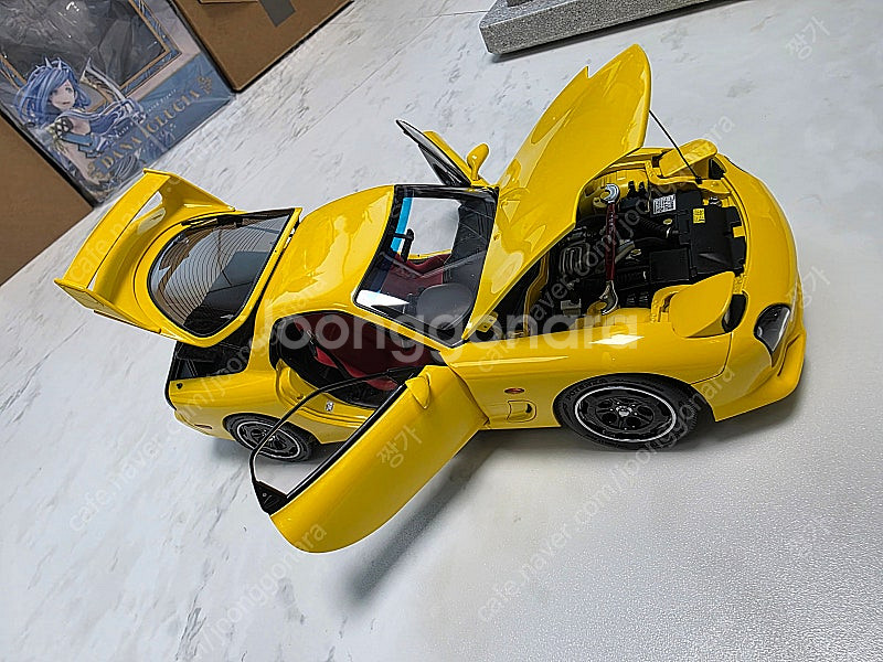 폴라마스터 MAZDA RX-7 다이캐스트 1/18--9