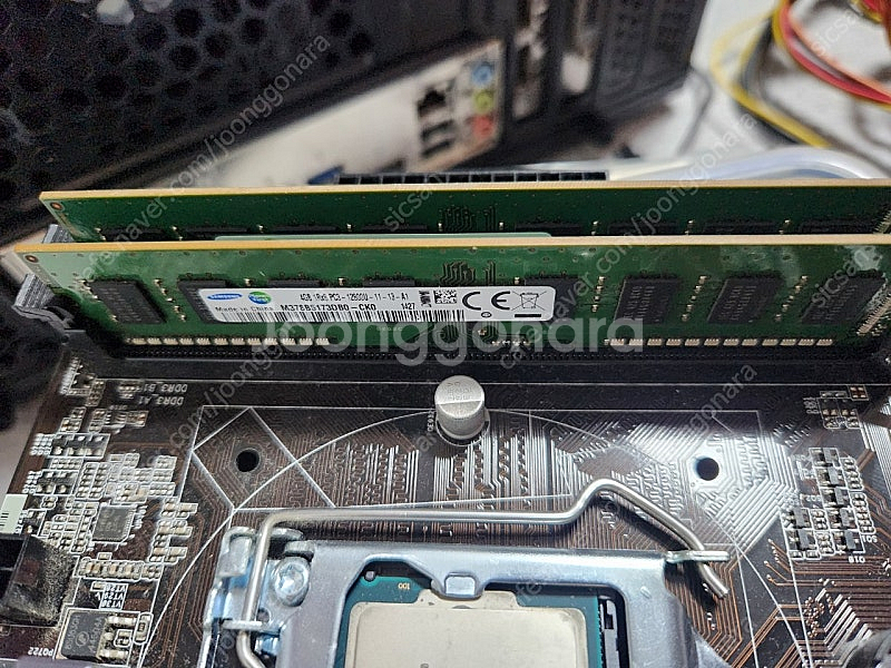 [반본체] i5 4690 h81m ddr3 8g 무료배...--2
