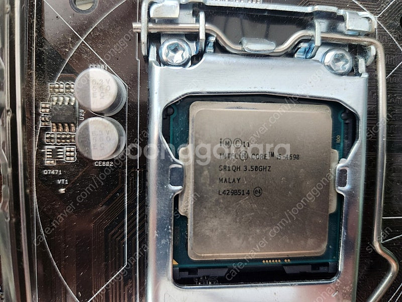 [반본체] i5 4690 h81m ddr3 8g 무료배...--3