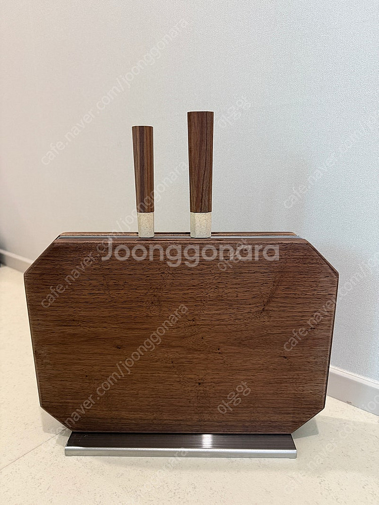 헤리터 도마세트(도마2+식/과도+거치대) 새상품--0