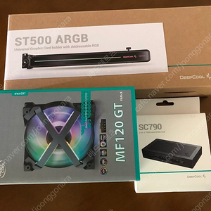 딥쿨 deepcool 그래픽카드 지지대 / 쿨링팬 / 허브 팝니다!